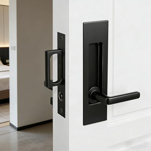 Poignée de porte cachée résistante à la rouille pour zone côtière humide