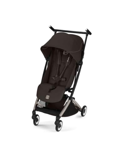 Image of LIBELLE Ultra Lightweight Travel Stroller - Chocolate Brown