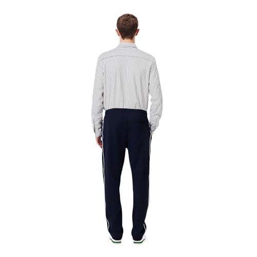 Lacoste Men's Paris Pique Sweatpants, Navy Blue, Medium4