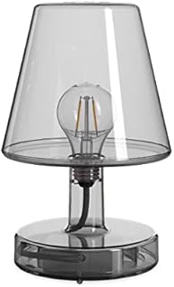 Fatboy Transloetje Night Light - LED Touch Lamp - Bedside Table Lamp - Wireless Night Lamp - Dimmable Lamp for Baby, Kids, Bedroom, Living Room, Camping - USB Rechargeable - Grey