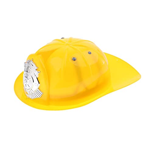Si adatta alla maggior parte dei bambini, il cappello da pompiere include una cinghia regolabile per la testa, la cinghia può essere regolata, adatta per ragazzi e ragazze