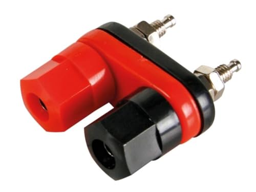 Velleman BORNE DOBLE ROJO/NEGRO