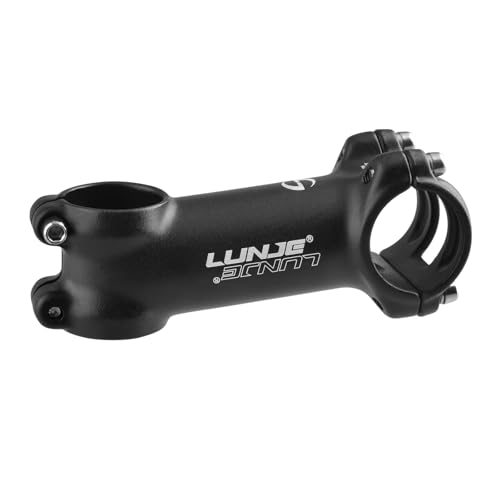 TRIWONDER 31.8 Bike Stem 7 Degree 60mm 70mm 80mm 90mm Bicycle Handlebar Stem Riser Bar Clamp for Mountain Bike, Road Bike, BMX, MTB (31.8 x 60 mm)