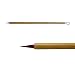 Zhouxinxing Preferential Chicken Tail Small Regular Script Traditional Chinese Painting Draw lineCopying Bible Books Natural Bamboo Pole Writing Brush