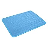 Novaras Alfombra Refrescante para Perros y Gatos, Triple Capa Transpirable, Sin Gel ni Químicos, Lavable a Máquina, Portátil, para Hogar, Coche y Exterior