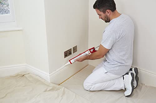 ProDec Kartuschenpistole, extra stark, zum Auftragen von Dichtstoffen und Dichtungsmassen, 400 ml