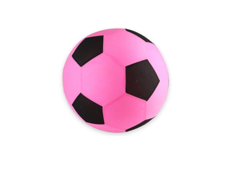 Mega Football 45cm Large Size Ball – Durable Outdoor Soccer Ball for Kids & Adults, Training & Play (Pink)