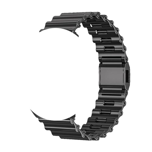 [XGYOMVB] Oneplus Watch 3�Ή��X�e�����X�X�`�[���o���h�AOneplus Watch 2R/2/1�p�o�b�N���X�g���b�v�t�����^���E�H�b�`�o���h(Black,22mm Universal)