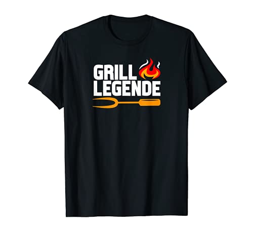 Grill Legende Grillen Smoker Griller BBQ Grillsaison T-Shirt