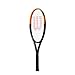 Wilson WR171610U Hard Tennis Racket, Junior [Strunged] Burnspin, Black/Orange, 25