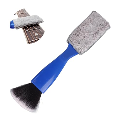 Gitarren Reinigungswerkzeug, 8,86 Zoll Gitarrensaitenreiniger Gitarren Griffbrettreiniger Staubpinsel Gitarrenreiniger Reinigungsbürste Für Musikinstrumente für Gitarre/Bass/Mandoline/Ukulele