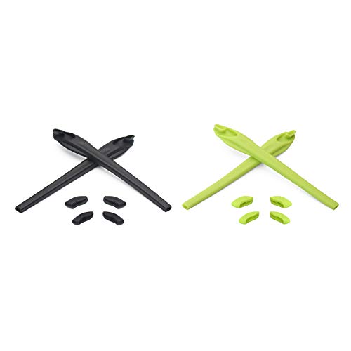 Image of Eye Opening Stuff Replacement Earsocks & Nosepiece Rubber Kits Compatible with Oakley Flak 2.0 /Flak 2.0 XL OO9188 Sunglasses