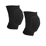 Dstarymnix Rodilleras protectoras suaves + rodilleras deportivas elásticas antideslizantes + rodilleras voleibol para danza, fútbol, yoga, entrenamiento + talla S para niños y adolescentes (M)