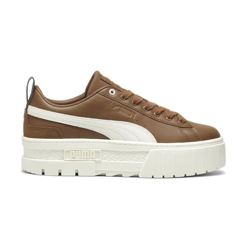 Image of PUMA Womens Mayze Flawless Lace Up Platform Sneakers Shoes Casual