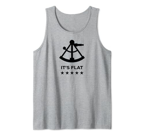 It’s Flat | A Stationary Non-Spinning Earth Camiseta sin Mangas