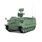 MRY-SFW 1/72 Militärmodell Schwedisches Modell 701 Flugzeugrakete Crawler Fahrzeug gepanzerte Kampfbasis