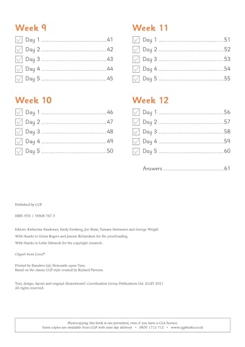 New KS2 Mental Maths Daily Practice Book: Year 4 - Autumn Term