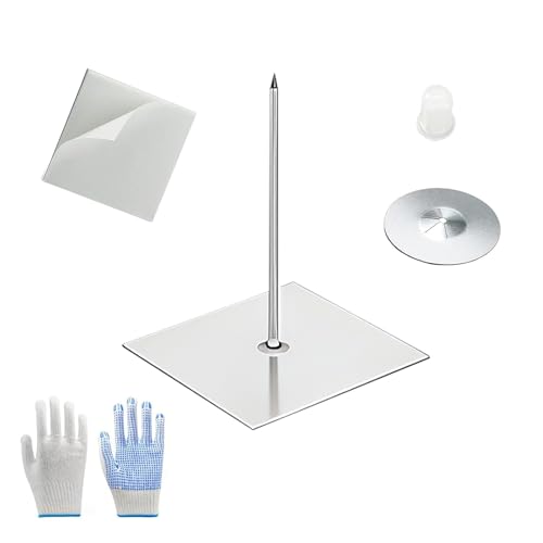 Broches d'isolation murales et plafonds autobloquantes 3,8 cm - Fixation isolant lot 100