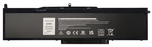 Batterie PC Dell Latitude 5590 stable et durable avec cellules Li-Polymer VG93N