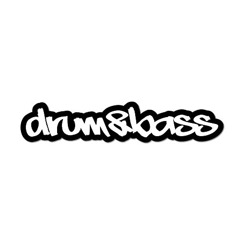 Drum and Bass Dj Car Sticker Decal Music Sound Junglist