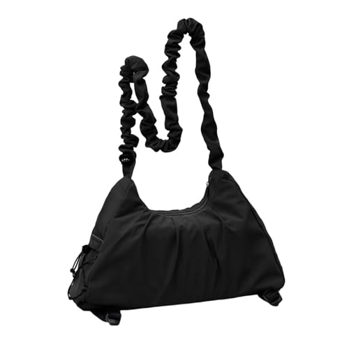 Sac de sport femme idéal pour cours de pilates et shopping en ville fourre-tout noir