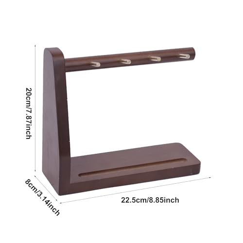 Soporte para llaves de madera que soluciona el desorden y pérdida de joyas 6
