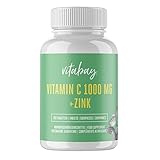 🍊 LABORGEPRÜFT - Dank umfangreichen Kontrollen und Verarbeitung nach internationalen Qualitätsnormen garantieren wir die geprüfte Qualität und Reinheit für unsere Zink Vitamin C hochdosiert Tabletten.