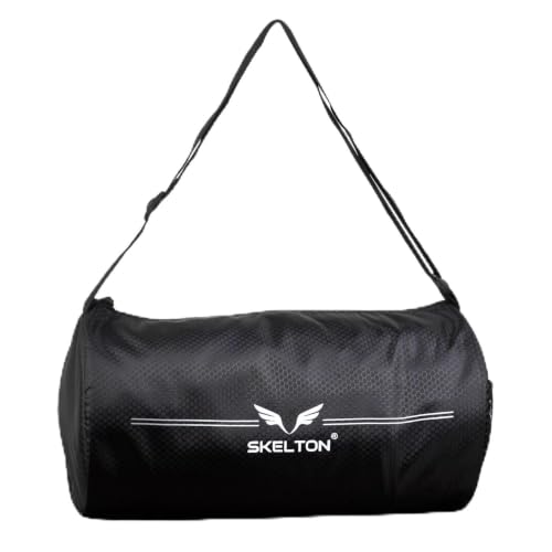 Image of Gym Bags for Men & Women | Compact Sports Duffle Bag with Adjustable Shoulder Strap | Travel Duffel Bag Towel Storage | Unisex Sports Bag
