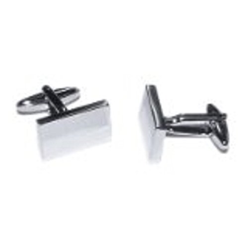 Gemelos de hombre engravables rectangulares 20mm x 12 x 2mm miniatura 1