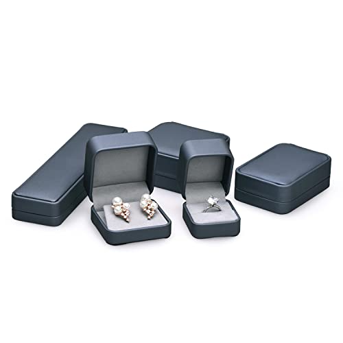 Coffret cadeau en cuir pour collier et bracelet de Saint-Valentin - 8