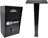 Deluxe Self-Contained After Hours Car Key Night Drop Box (Drop Box w/36 Inch In-Ground Post)