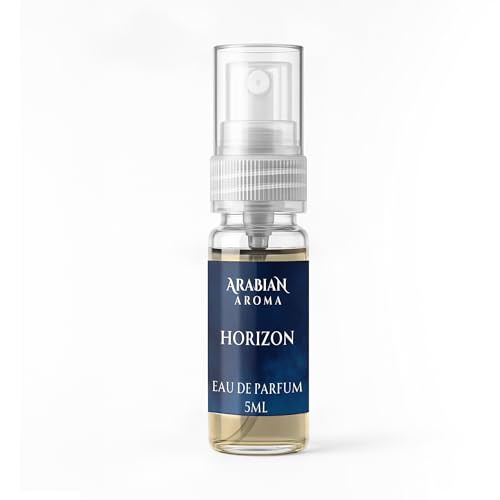Image of Arabian Aroma Horizon Men's Perfume | Fresh and Long-Lasting Fragrance | Refreshing fragrance for men | Eau De Perfume | Long Lasting Perfumes for Men (5 ml)