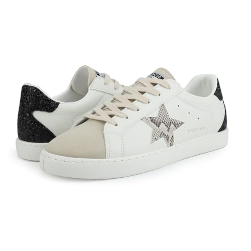 Image of VINTAGE HAVANA Women's Fashion Sneakers | Casual Lace up Low Top Tennis Shoes | Cute Trendy Dressy Sneakers