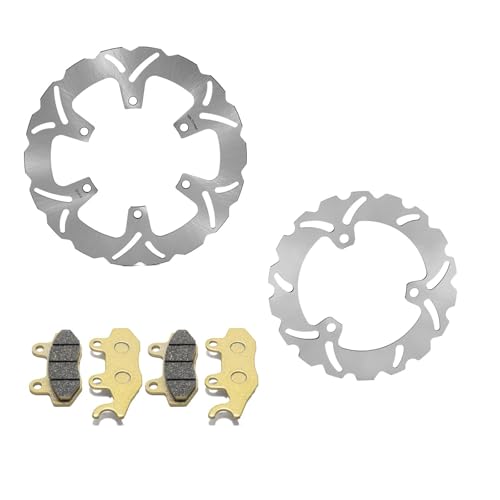 Plaquettes de frein et disques avant arrière Kawasaki 250 R ABS 2009 2010 2011 2012 complet