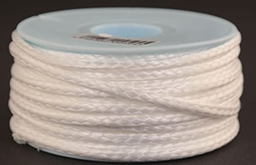 Gepotex Dyneema Flechtschnur Seil Dyneemaseil Flechtleine aus Dyneema - Durchmesser 3mm - 15 Meter Fb. weiß Cover