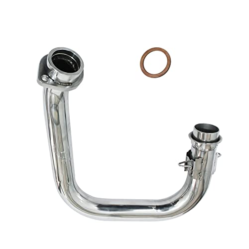 Image of Exhaust Muffler Pipe with Gasket Compatible with 2014-2021 Yamaha Viking 700 YXM700 4X4