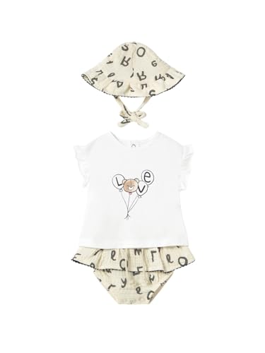 Mayoral Conj. Falda y Gorro para bebé niña 2-4 Meses