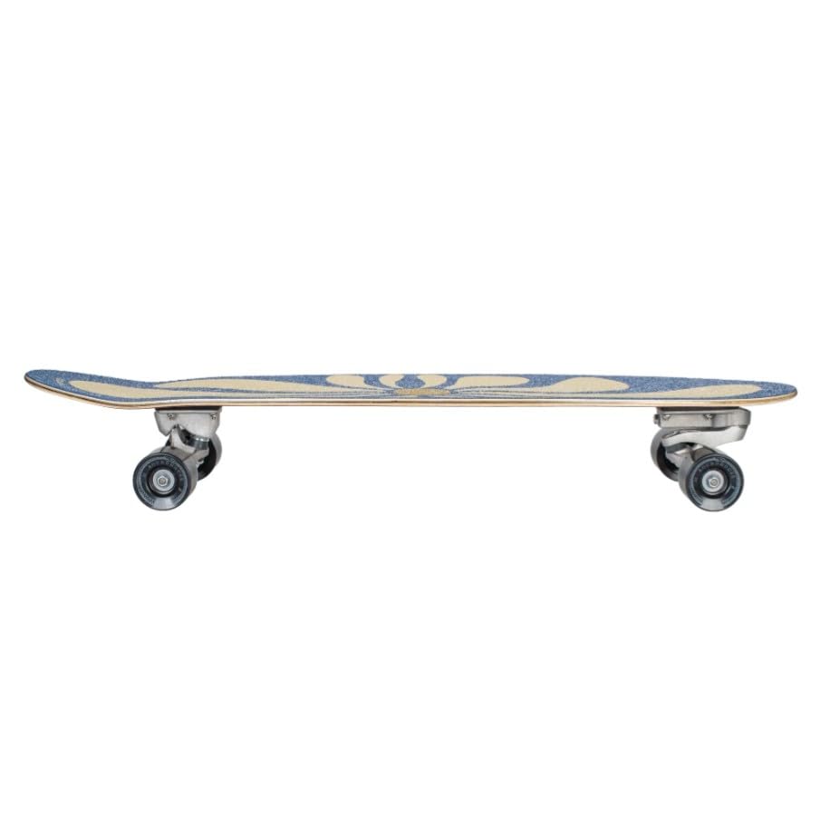 CARVER Surfskate Longswirl C7 38" - Tavola da Longboard in acero 7 pieghe, design blu, ideale per carving, crociere e surf urbano, ideale per piloti di tutti i livelli
