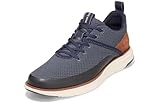 Cole Haan Men's Shoes - Grand Atlantic Sneaker, Marine Blue/British Tan, 9-W US