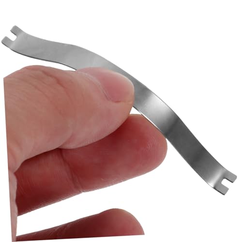 Image of 100pcs Picture Frame Backing Clips Hardware for Photo Hanging Sturdy and Smooth Finish for Wall Art Display Reliable Spring Clips for Frames and Pictures