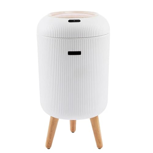Sensor de cubo basura inteligente de 10L sin contacto resistente al agua para baño