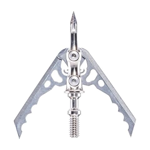 RAGE unisex adult Nc +P 100gr Hunting Arrow Broadhead, Silver, 100 Gra US Cover