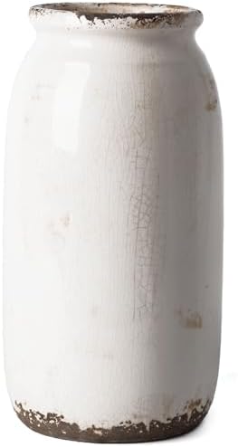 The Victor & Teresa Artisan Vase: A Study in Rustic Crackle Glaze