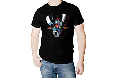 TusPersonalizables Camiseta Algodón Super Mazinger Z (S, Negro)