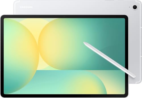 Image of Samsung Galaxy Tab S10 FE+ 13.1 inch Tablet, 128GB Silver + 27-Month Axiom Care