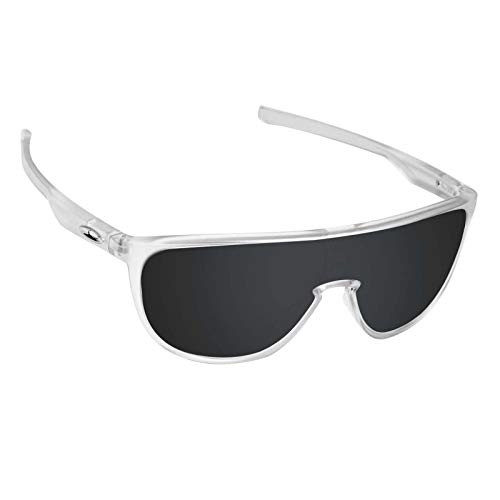 Image of Alphax Stealth Black Polarized Replacement Lenses for Oakley Trillbe OO9318