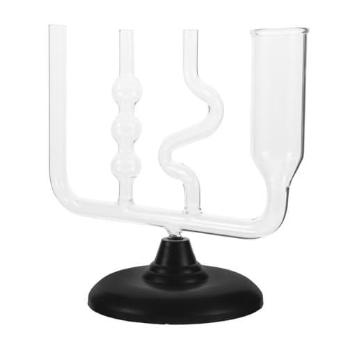 FELTECHELECTR Fluid Pressure Demonstrator for Middle School Physics Transparent Mechanics Experiment Teaching Equipment Hydrostatic Pressure Apparatus Easy to Use Science Lab Tool