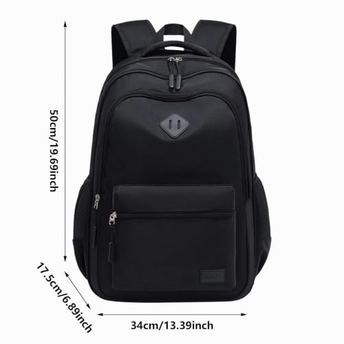 Mochila moto hombre impermeable con 8 compartimentos para universidad 3