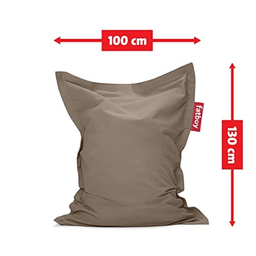 Fatboy Junior Stonewashed Bean Bag Chair, Taupe, Large #TOP4