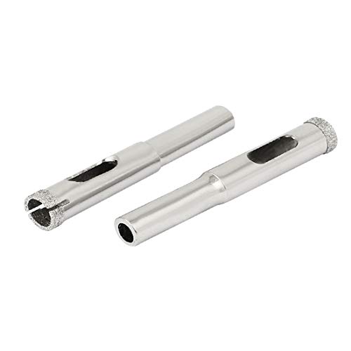 Broca de vidrio y diamante 10 mm para taladro 2 piezas